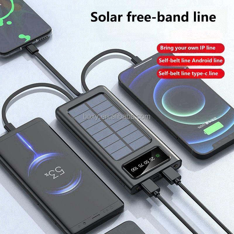 SolarCharge 4-in-1 Power Bank – 20,000mAh / 30,000mAh