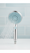 Hand-held high-pressure showerhead